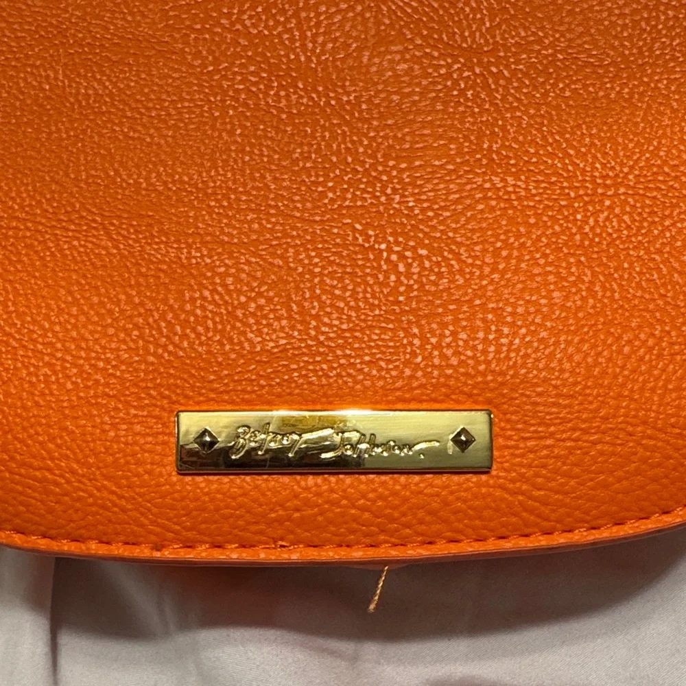 Betsey Johnson orange pumpkin